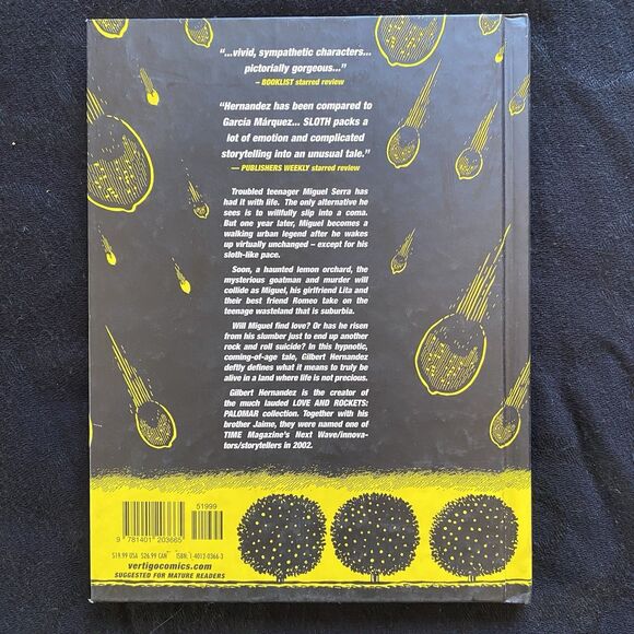 Sloth by Gilbert Hernandez Vertigo Book GN (DC Comics 2006) Hardback Copy. - Picture 5 of 7